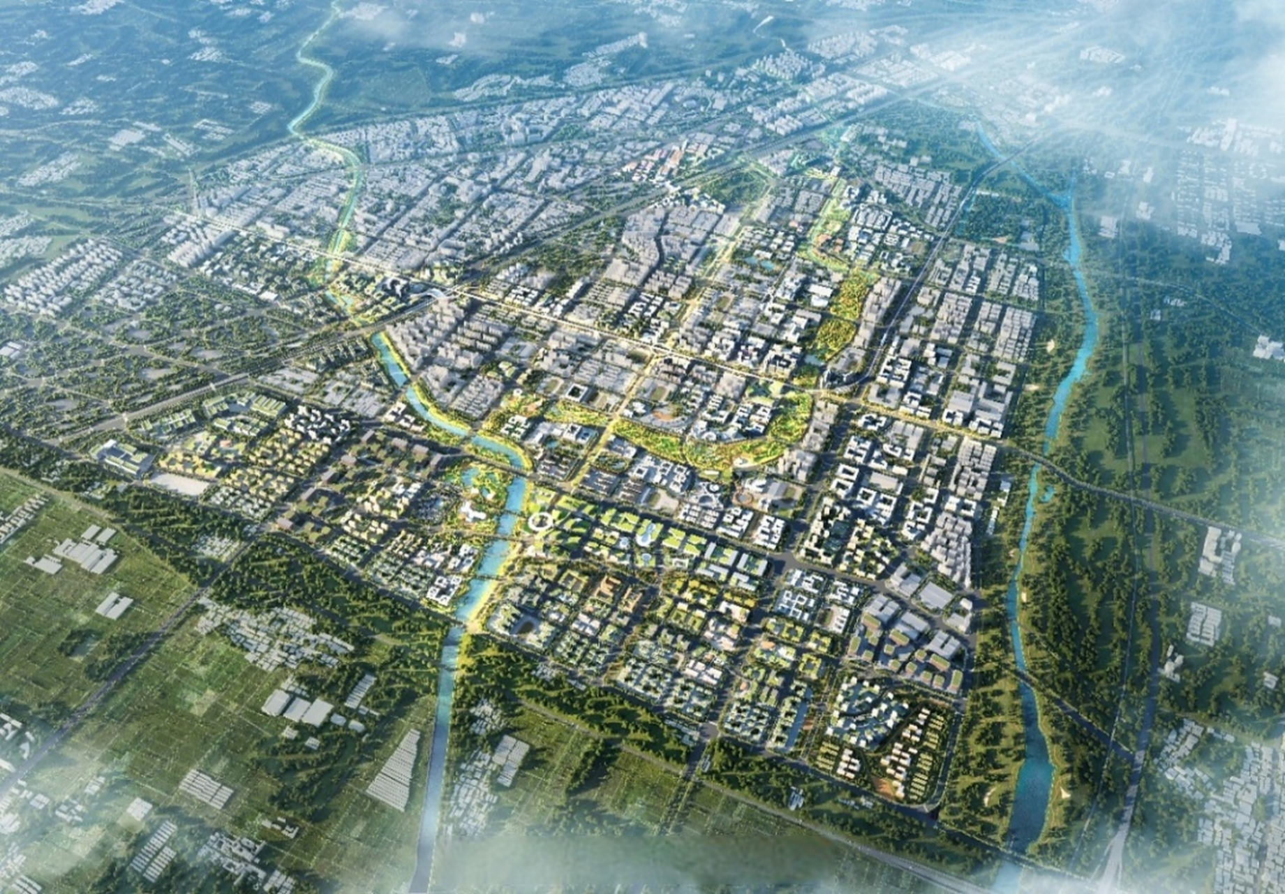 近日,良乡大学城(房山新城中心区)城市设计国际方案征集评审会顺利