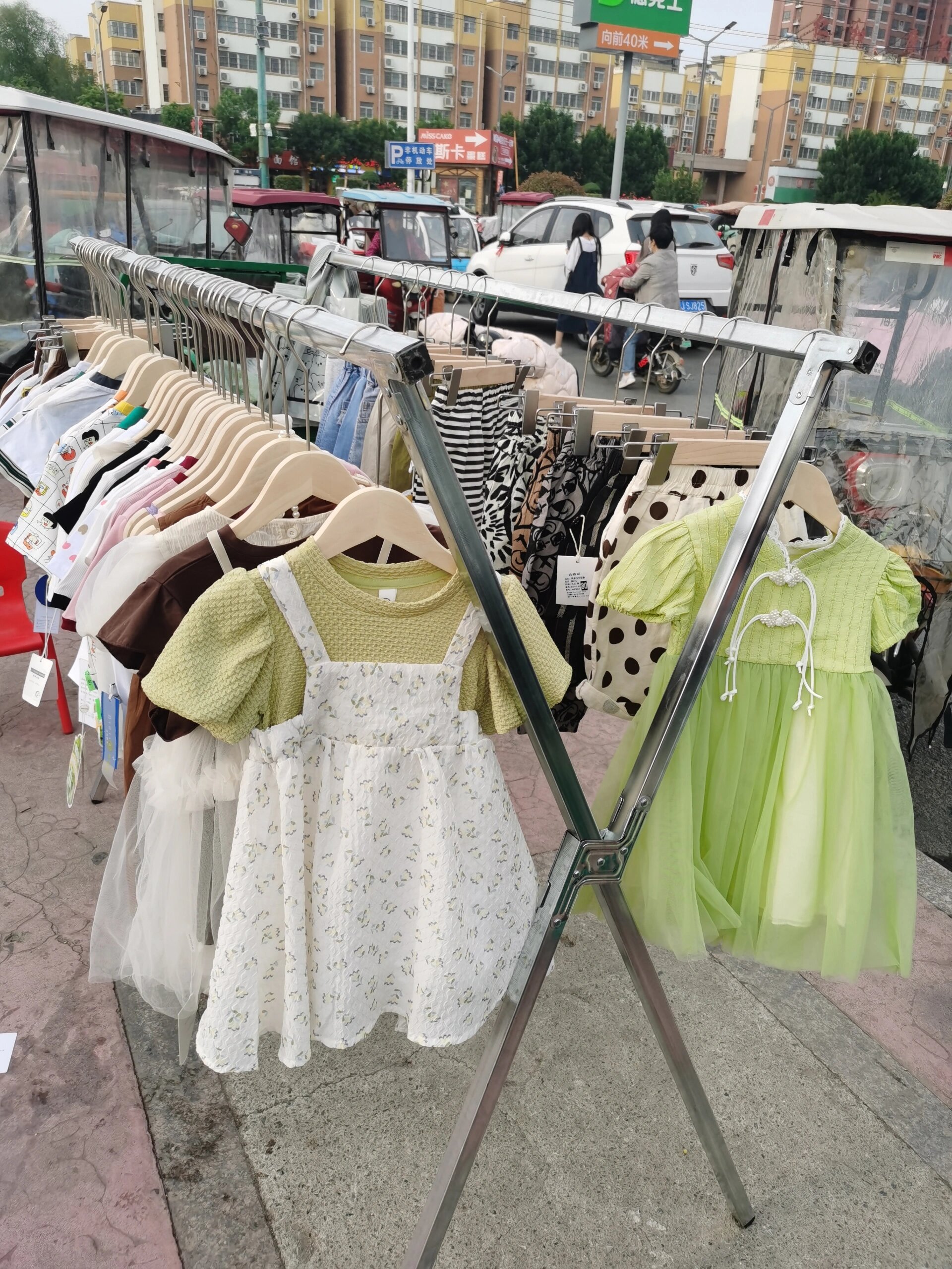 新手小白童装摆摊