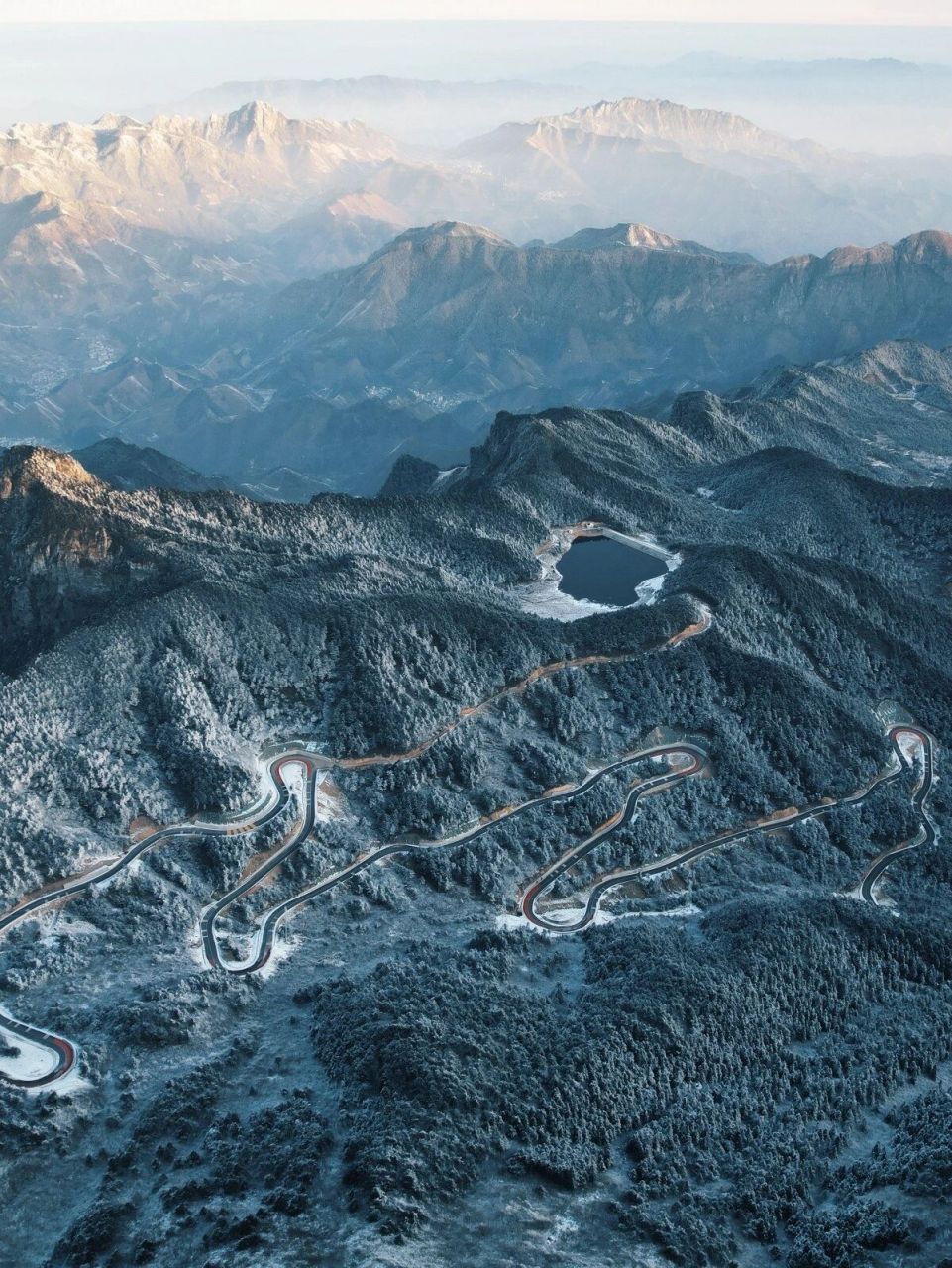 浙西北自驾天路华浪线看四季皆风景 0315这条位于杭州临安的乡道