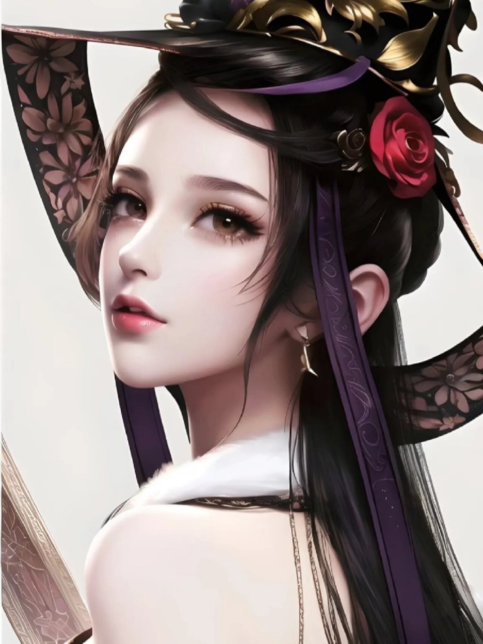 女帝#祁王 #动漫壁纸# #美图分享# #画江湖之不良人