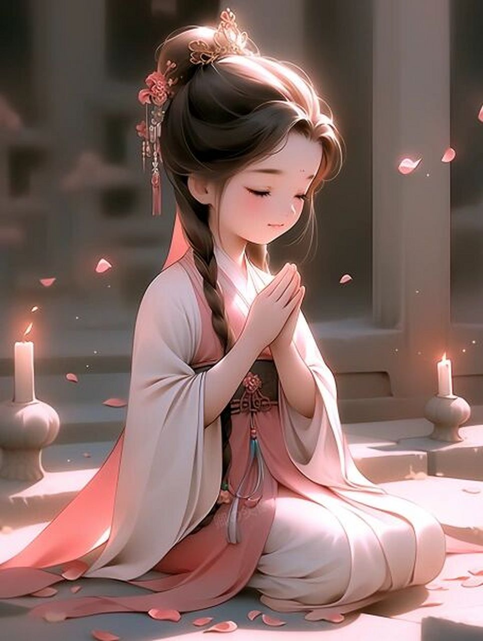 古风头像||祈祷·佛系女孩97