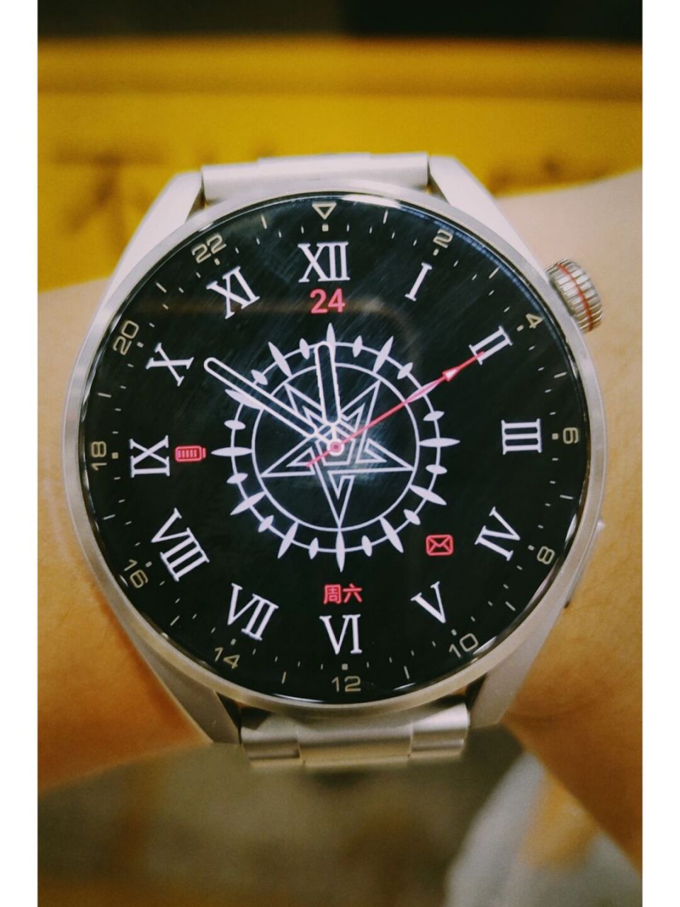 华为watch3pronew犀利表盘60 md好犀利的表盘好喜欢60 #手表