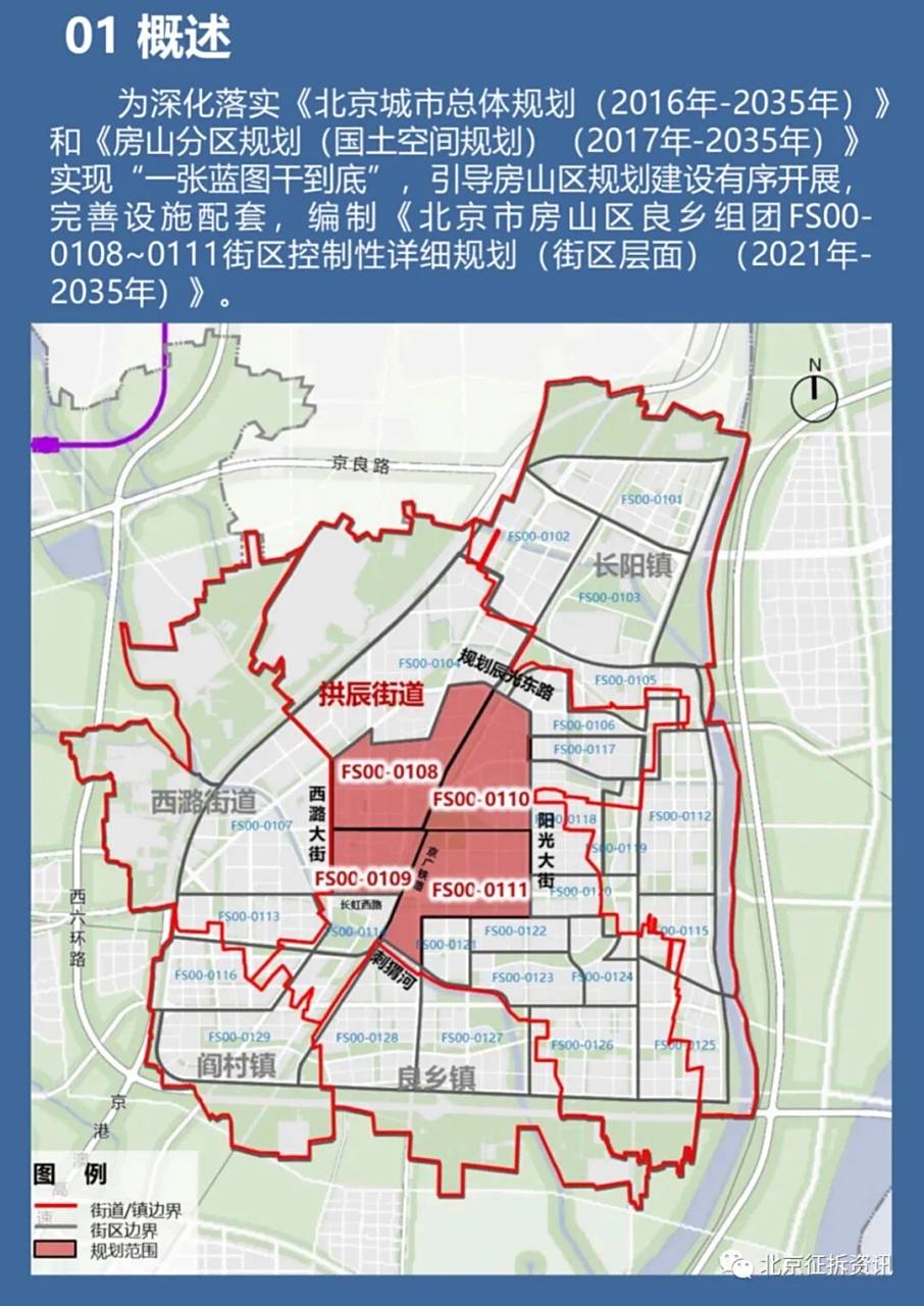 北京房山——良乡组团街区控制性详细规划 《房山区良乡组团fs00-0108