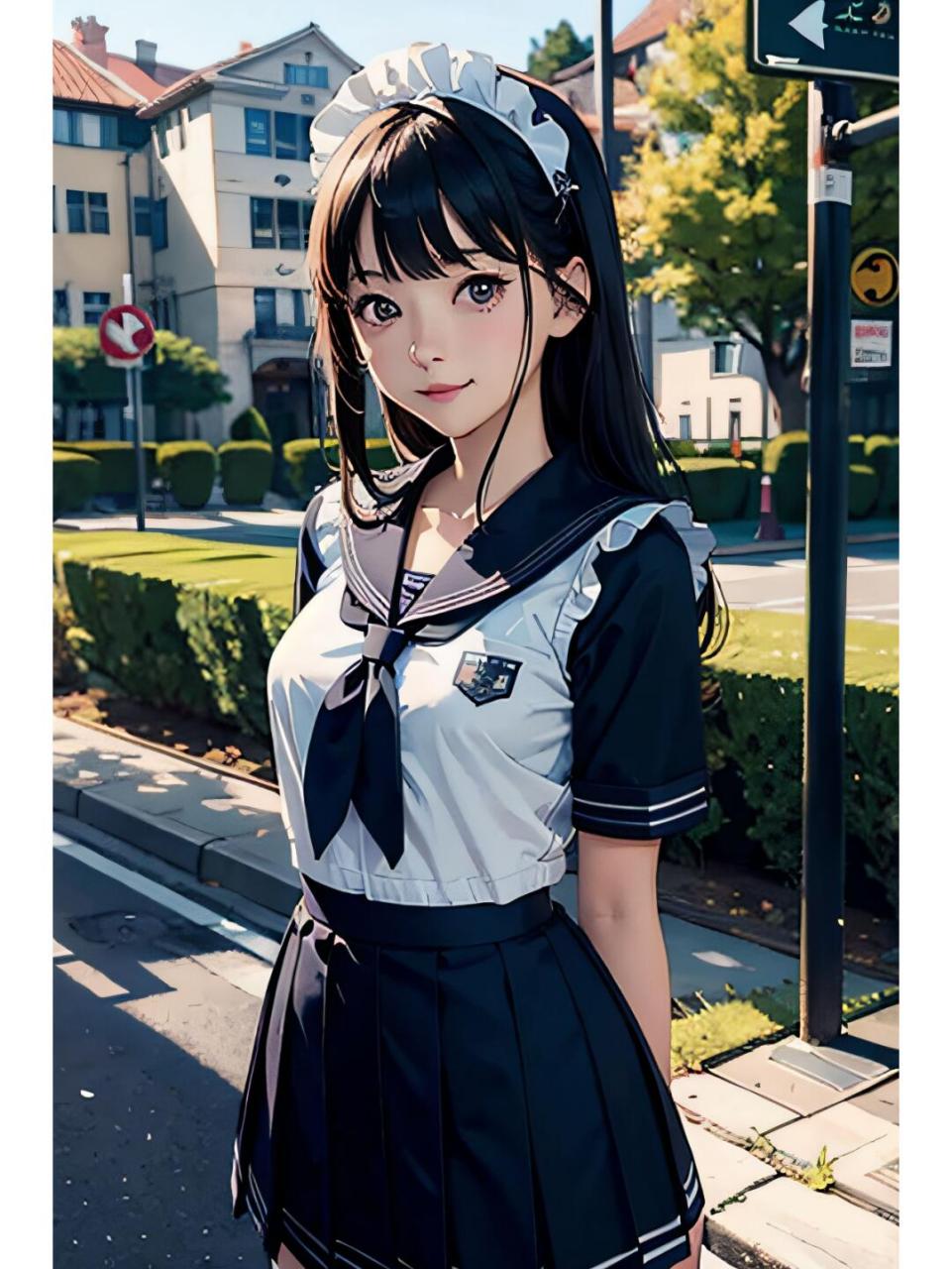 学院风穿搭#0202#二次元