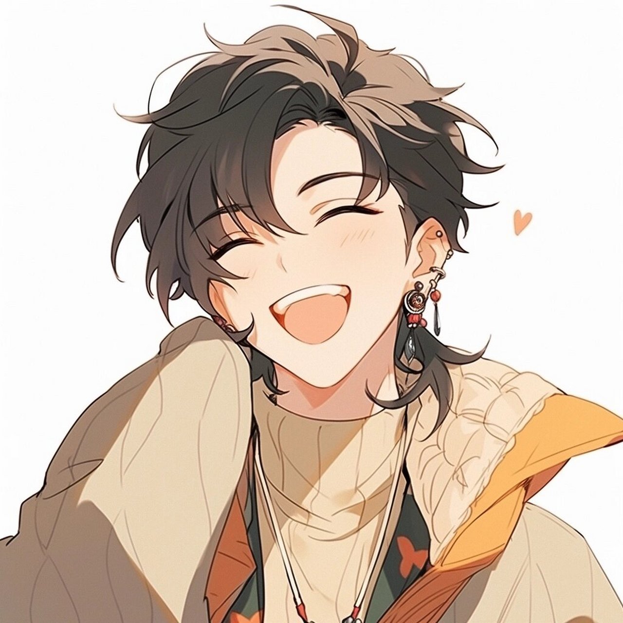 男生头像|爱笑的人运气不会太差