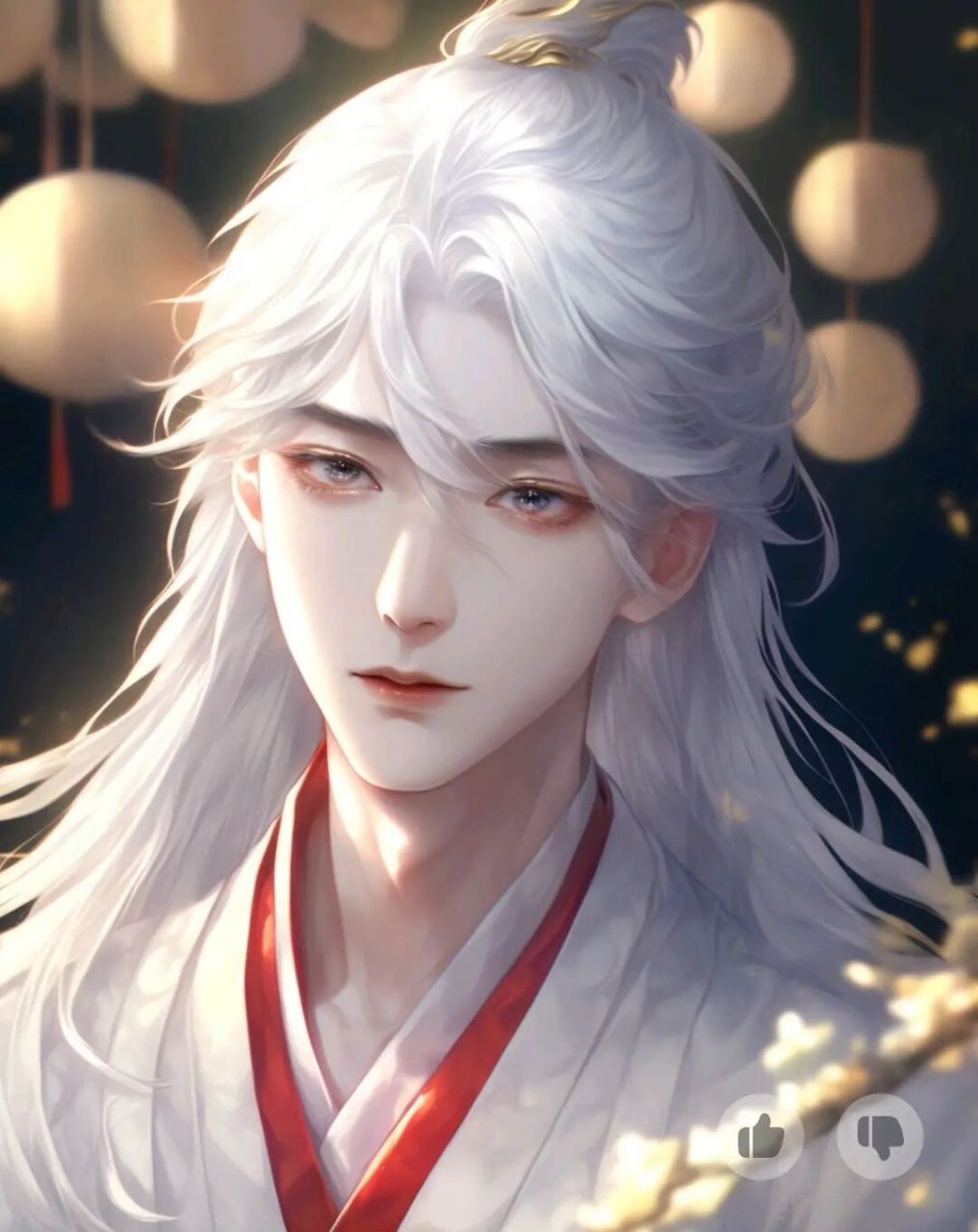 白发是真的很绝,自带仙风道骨 每日一看美男子,延年益寿九十九