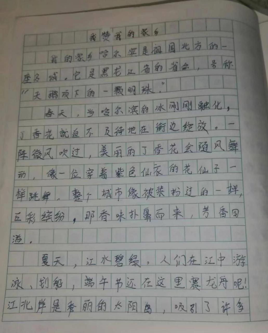 作文我的家乡图片