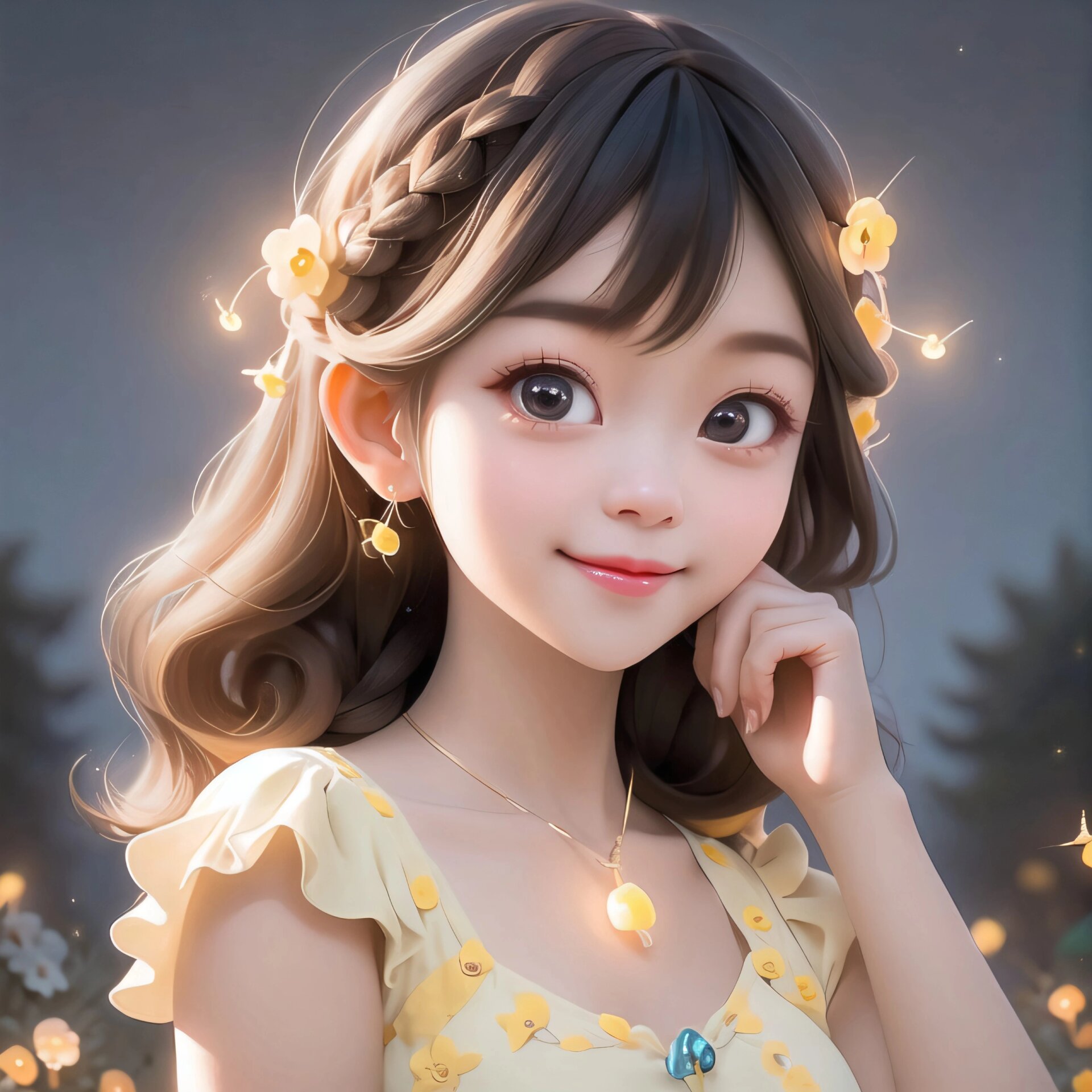 花仙子头像 7915 你若盛开,蝴蝶自来 小仙女的世界,都是那么流金