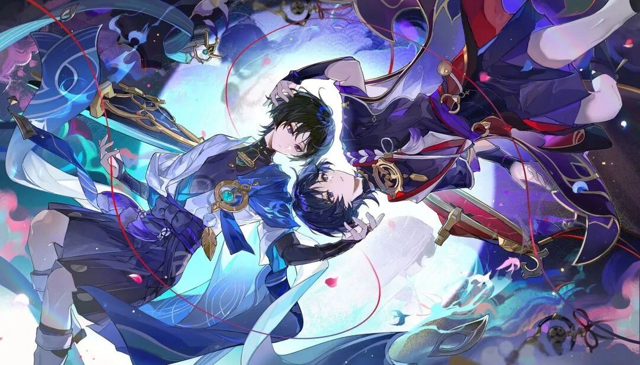 『原神散兵』散兵壁纸 礼貌拿图