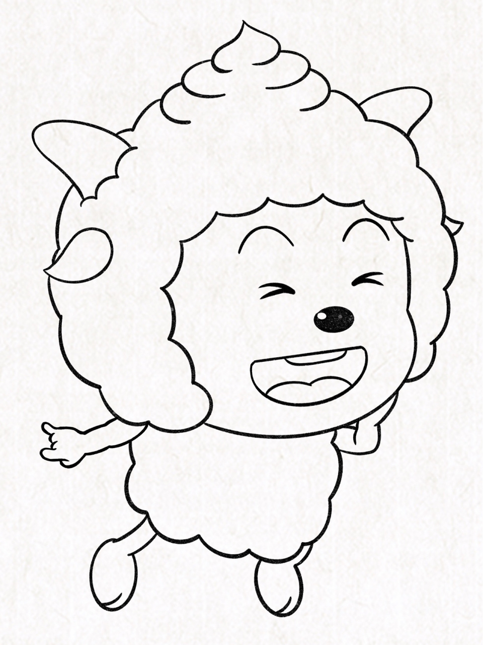 科普一个冷知识,其实喜羊羊与灰太狼一开始的主角是懒羊羊00 简笔画