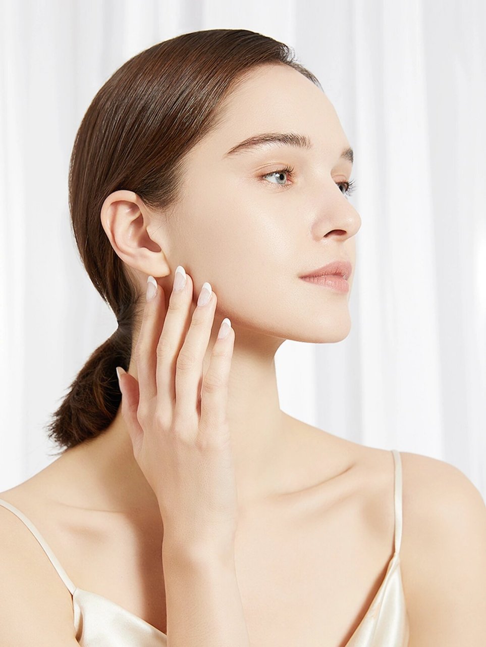 护肤模特高清|皮肤管理|无水印素材 #医美# #无水印模特# #美容素材