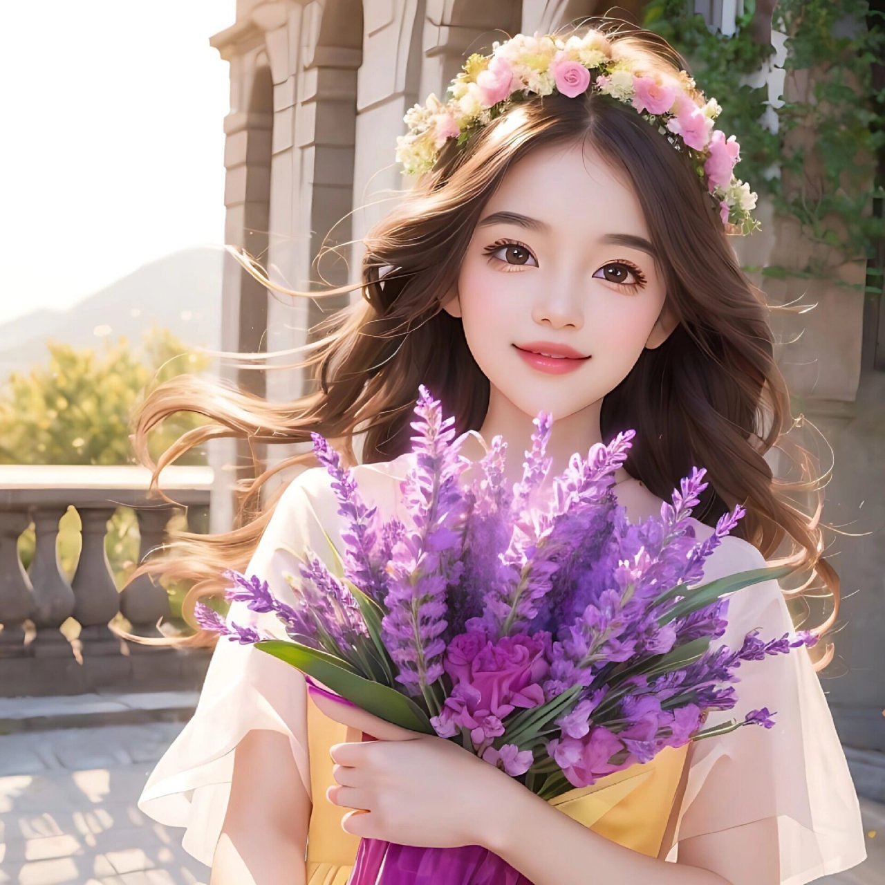 美女头像/甜美女孩头像