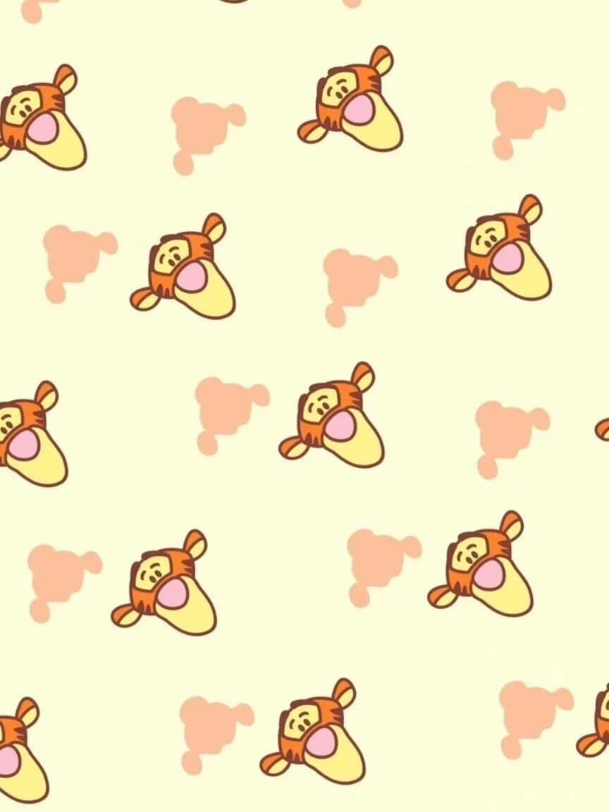 独家收藏跳跳虎手机壁纸 一波回忆杀,跳跳虎壁纸,可可爱爱小脑斧.