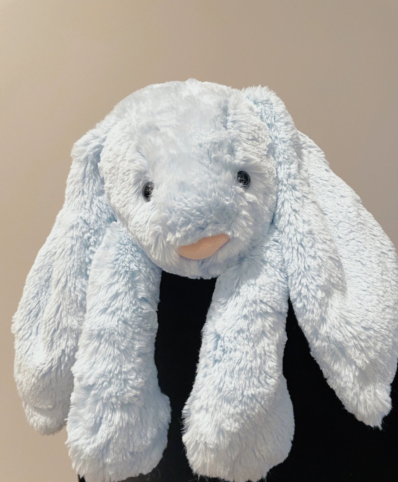 jellycat邦尼兔92| 奶呼呼蓝色huge bunny 终于拥有蓝色huge bunny