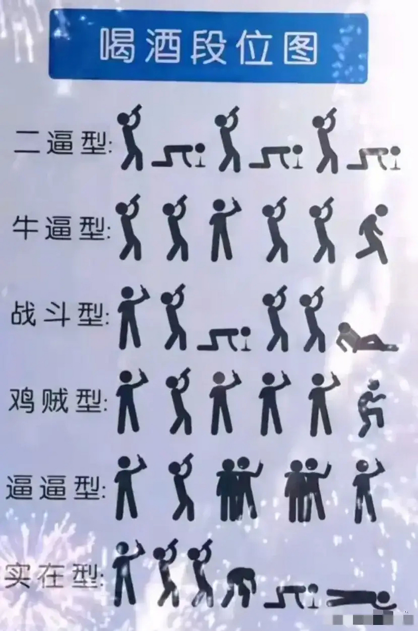 这就是喝酒实在型和鸡贼型段位的区别