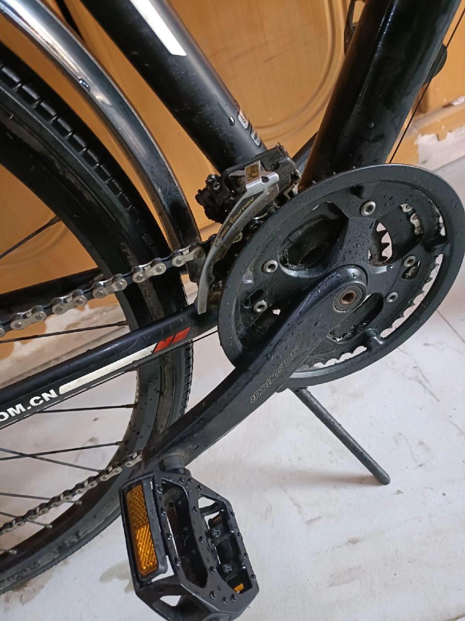 中国一线品牌美利达野狼1号蝴蝶把玈行车,爱车24速.