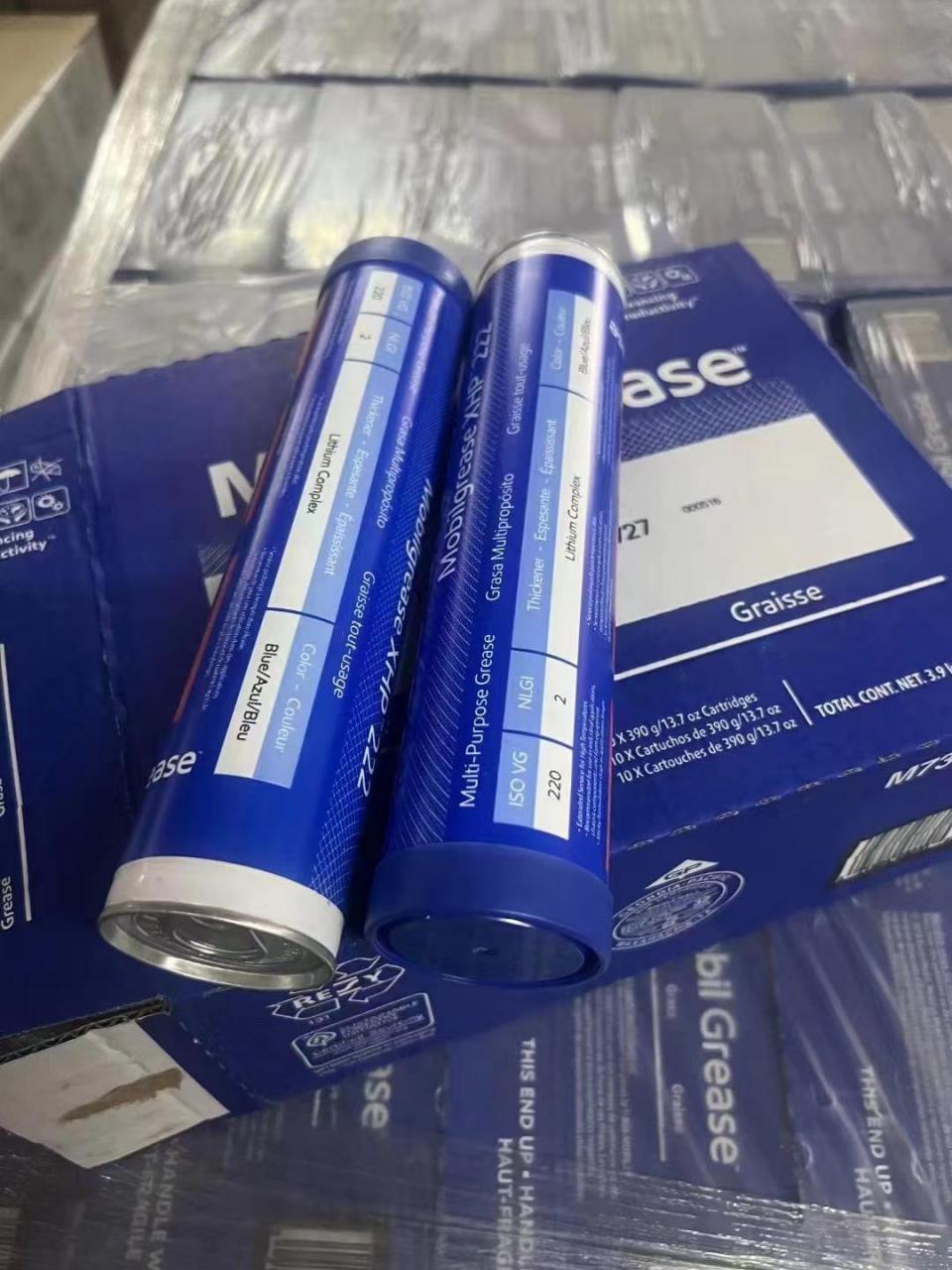mobil美孚润滑脂xhp222 390g高温高速轴承脂美孚黄油机械防锈防水