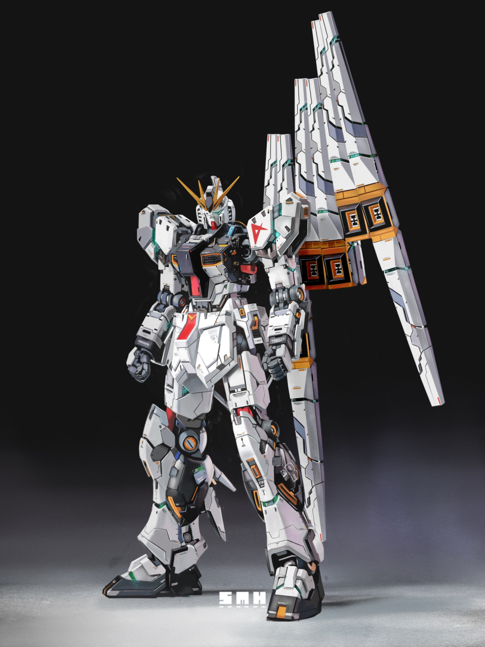 画不腻的牛高达,已经画到第12台了 牛高达,还是最帅