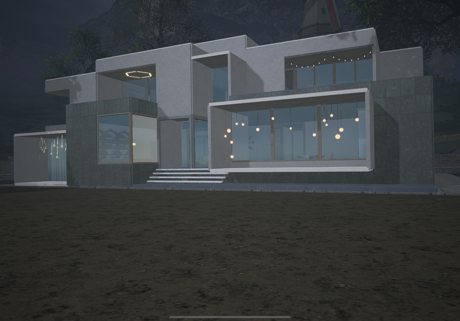 【黎明觉醒】分享一下今天帮某人盖的小别墅～ 参考了小姐姐的别墅