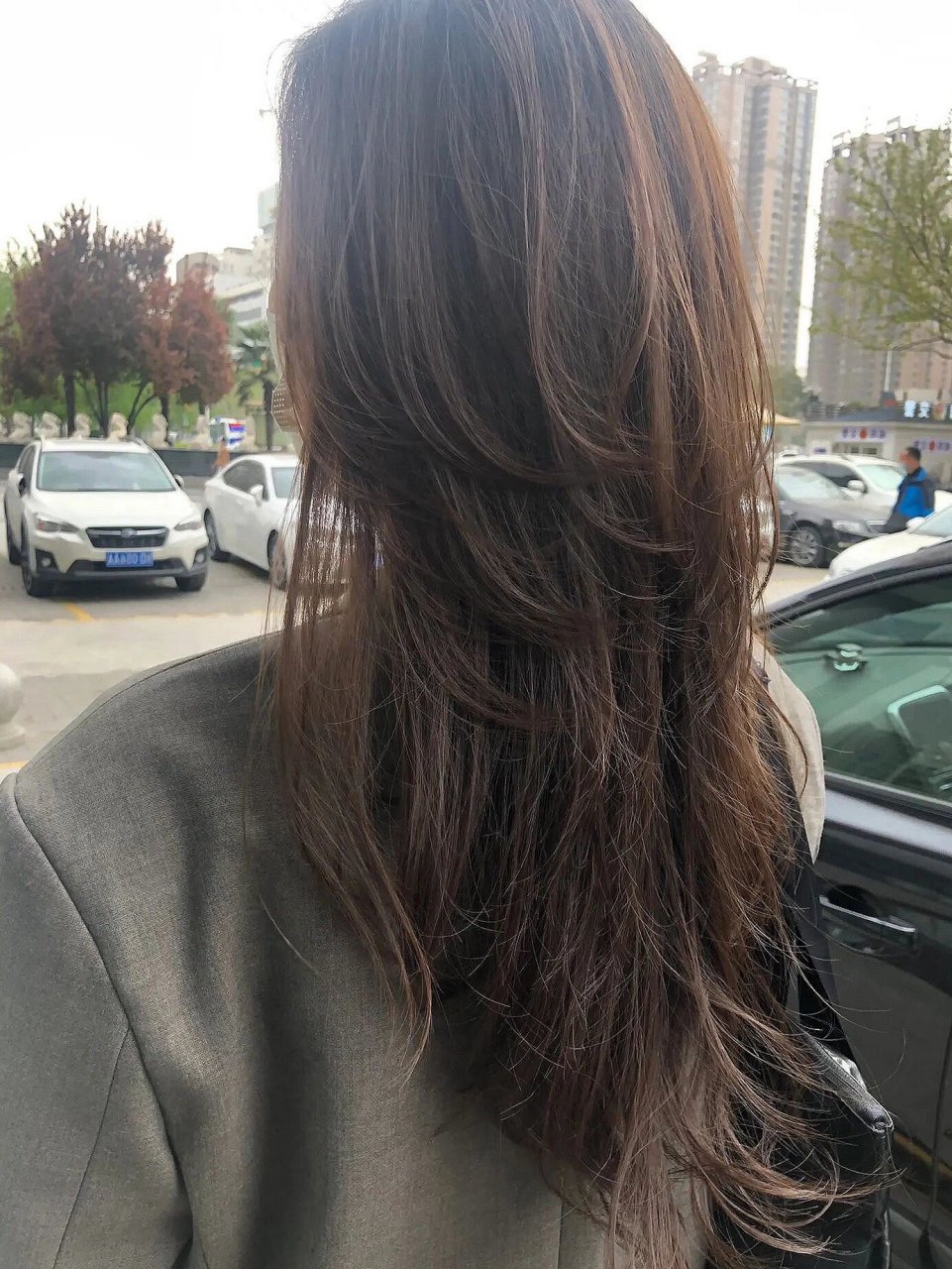 女生长发高层次发型推荐长碎发,长发鲻鱼头 女生长头不想剪短但是想