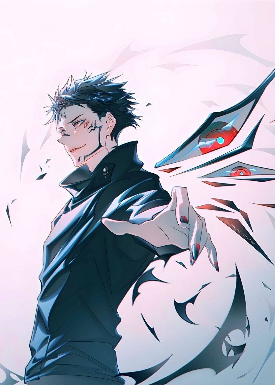 宿傩新身·伏黑惠  	 图片均来自pin 如知道原作者麻烦留言哦