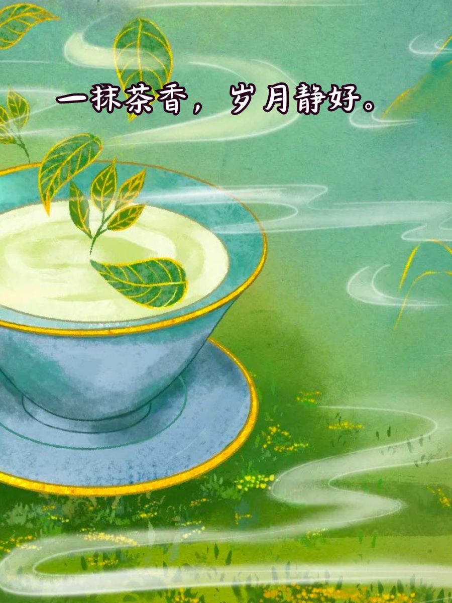 茶文化的经典句子 一抹茶香,岁月静好. 品茶如品人生,苦尽甘来.