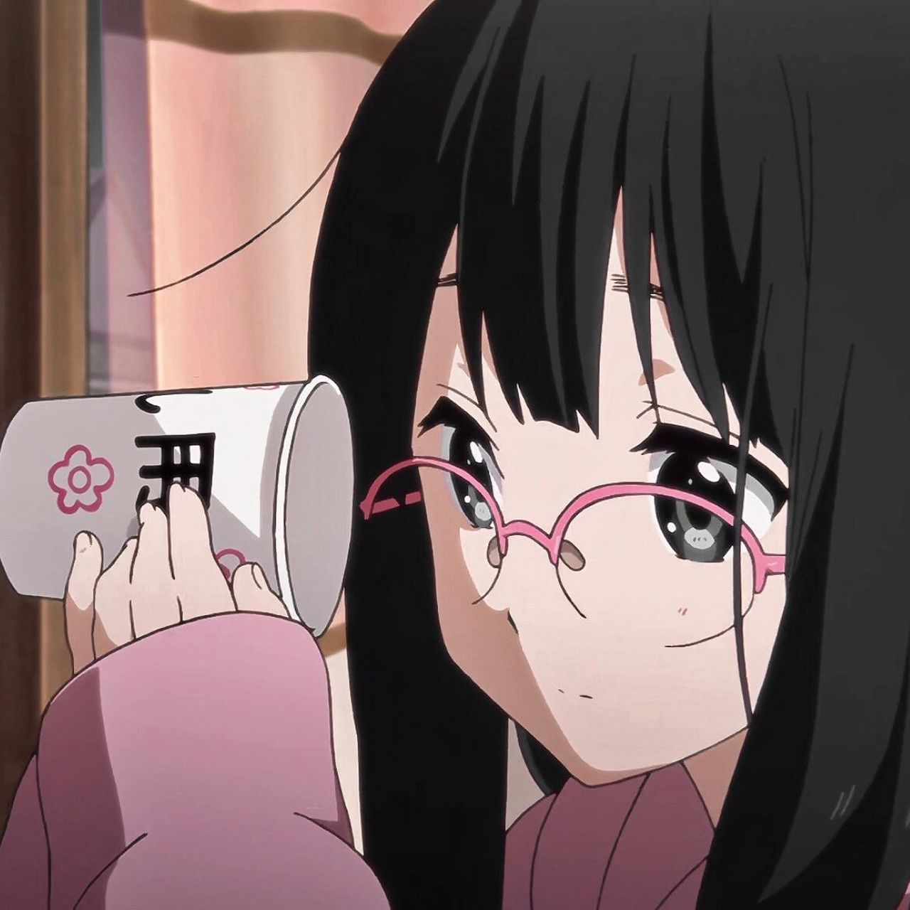 动漫头像「玉子的爱情故事」 眼镜妹玉子~ 自截自调 二传注明 礼貌