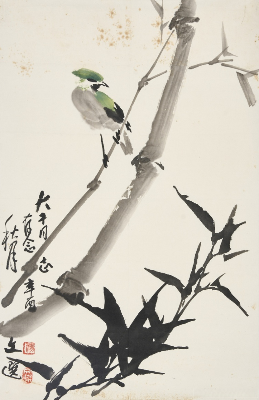汤文选写意花鸟画