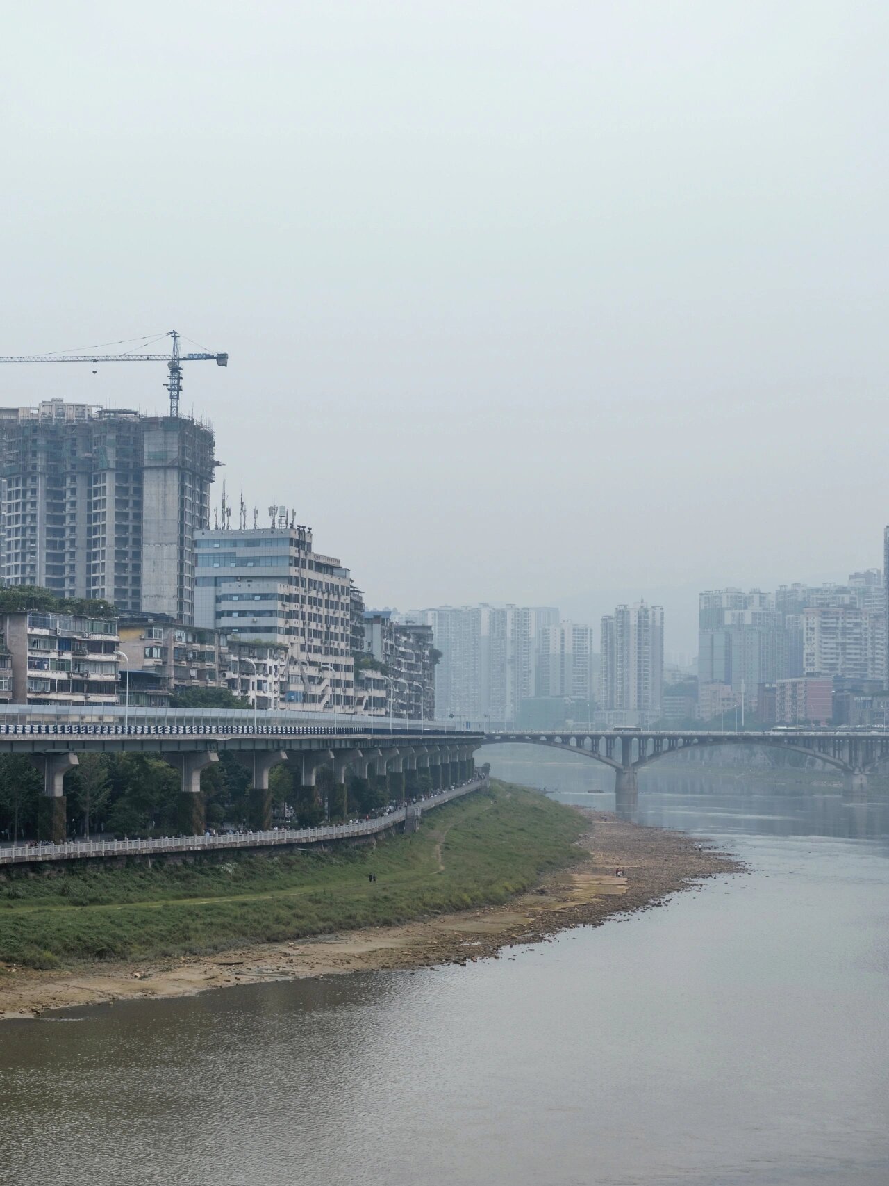 达州滨河路图片