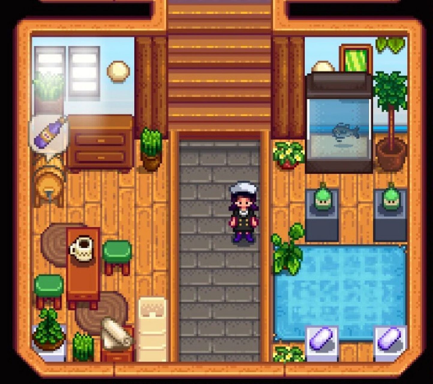 主要是在上刷到星露谷家具装修的帖子,谷瘾犯了