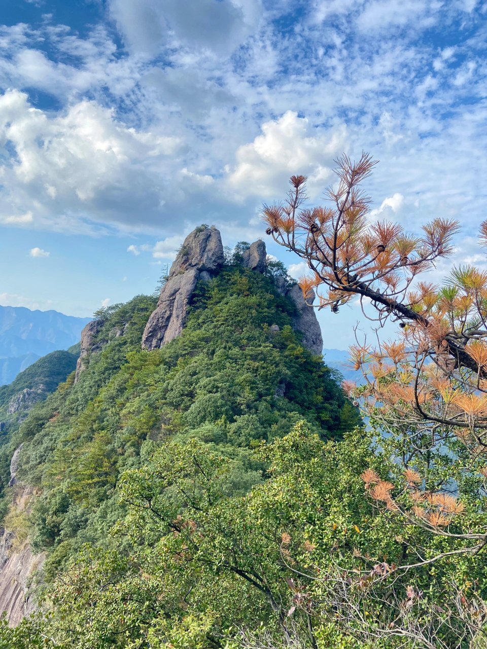 每周一山——浦江美女峰 马岭古道从浦江县虞宅乡马岭脚村到桐庐芦茨