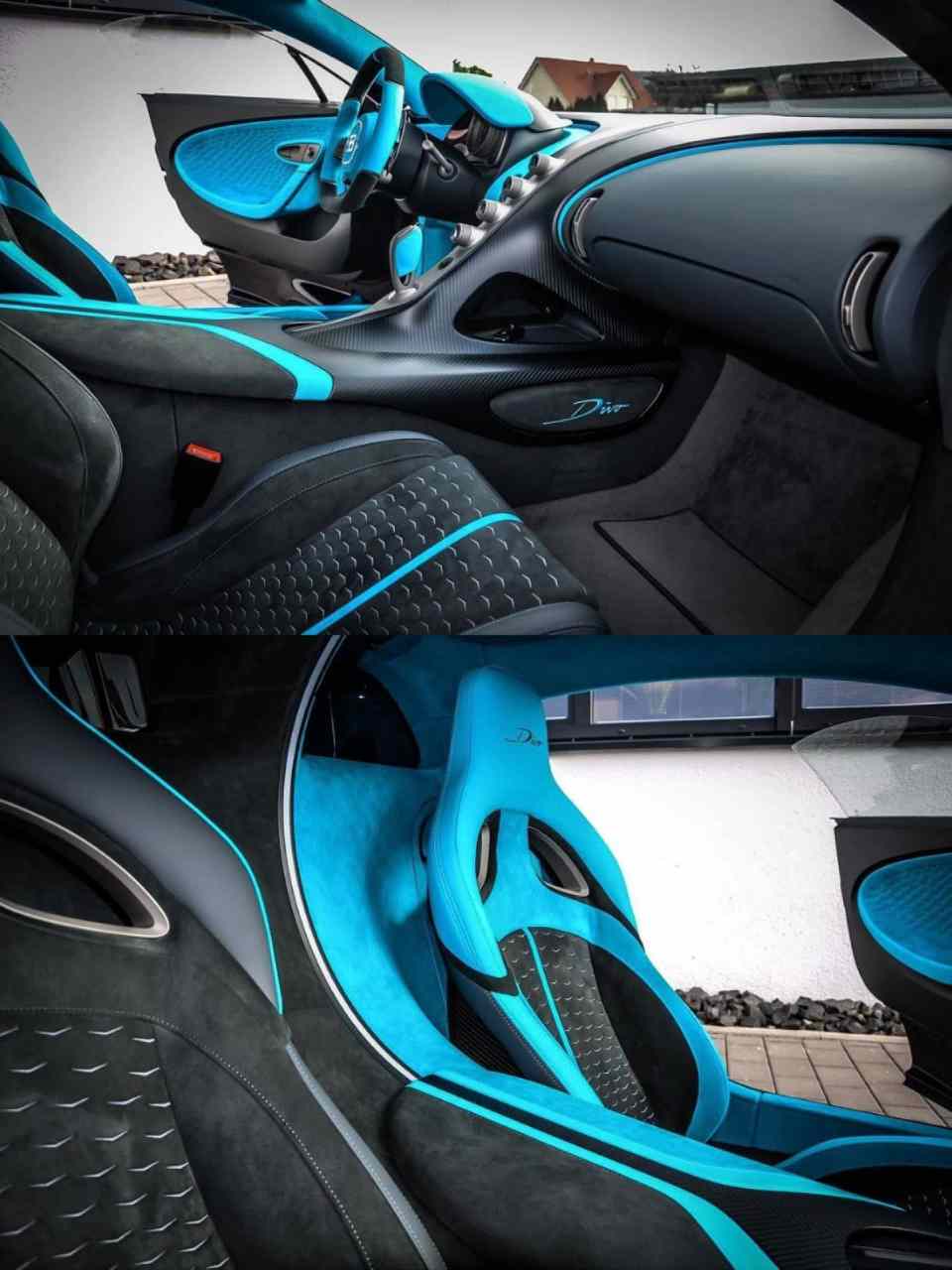 9690迪拜|bugatti divo(35 / 40)(图2-4) 外观:royal blue碳纤维