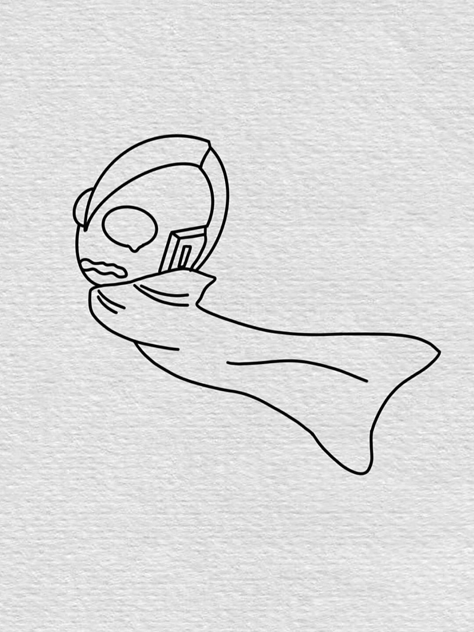 奥特曼简笔画教程已附色(67) 迪迦超人,我最厉害