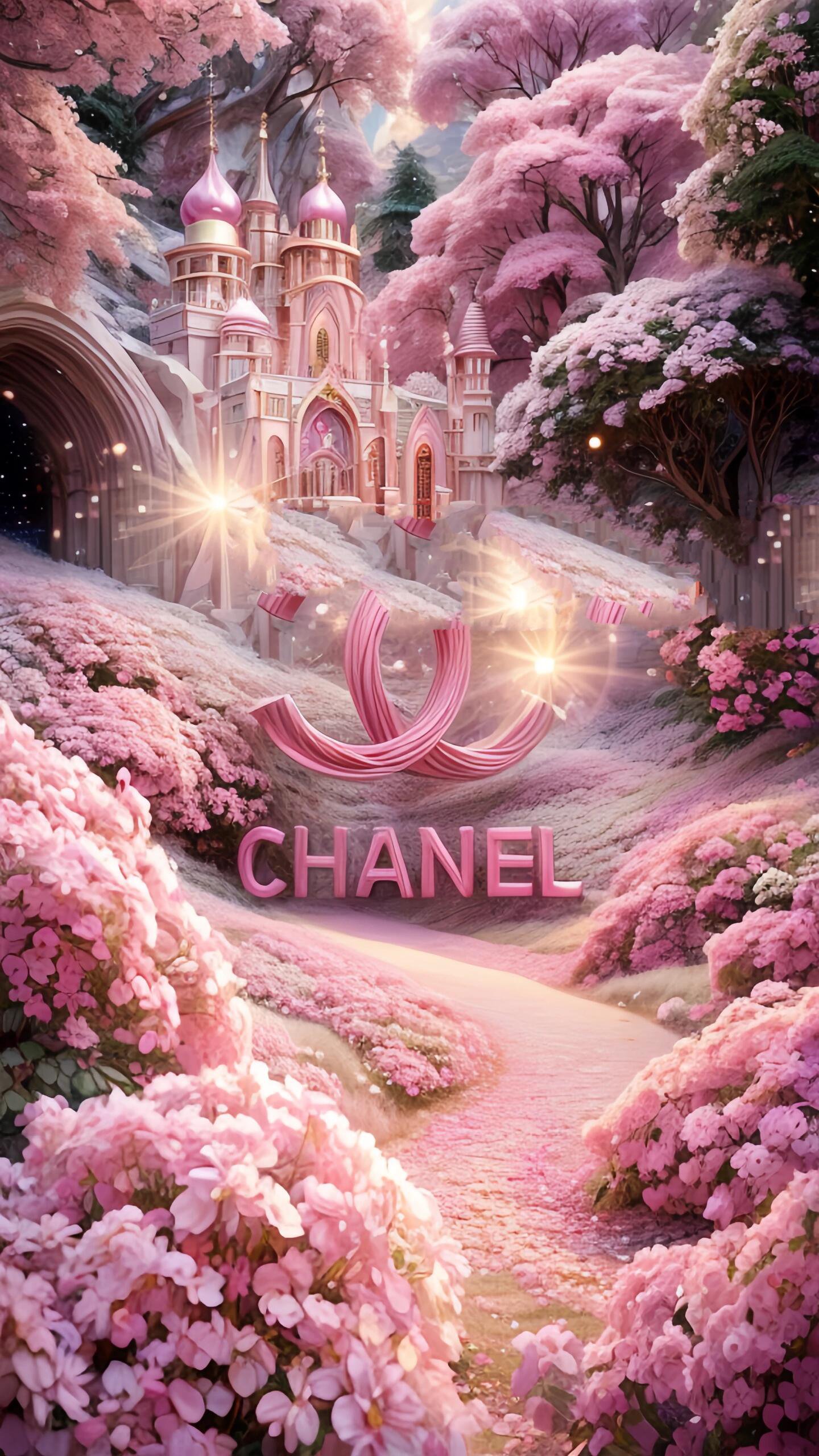 香奈儿城堡新年壁纸  chanel #高清壁纸手机屏保#锁屏壁纸#dior手机