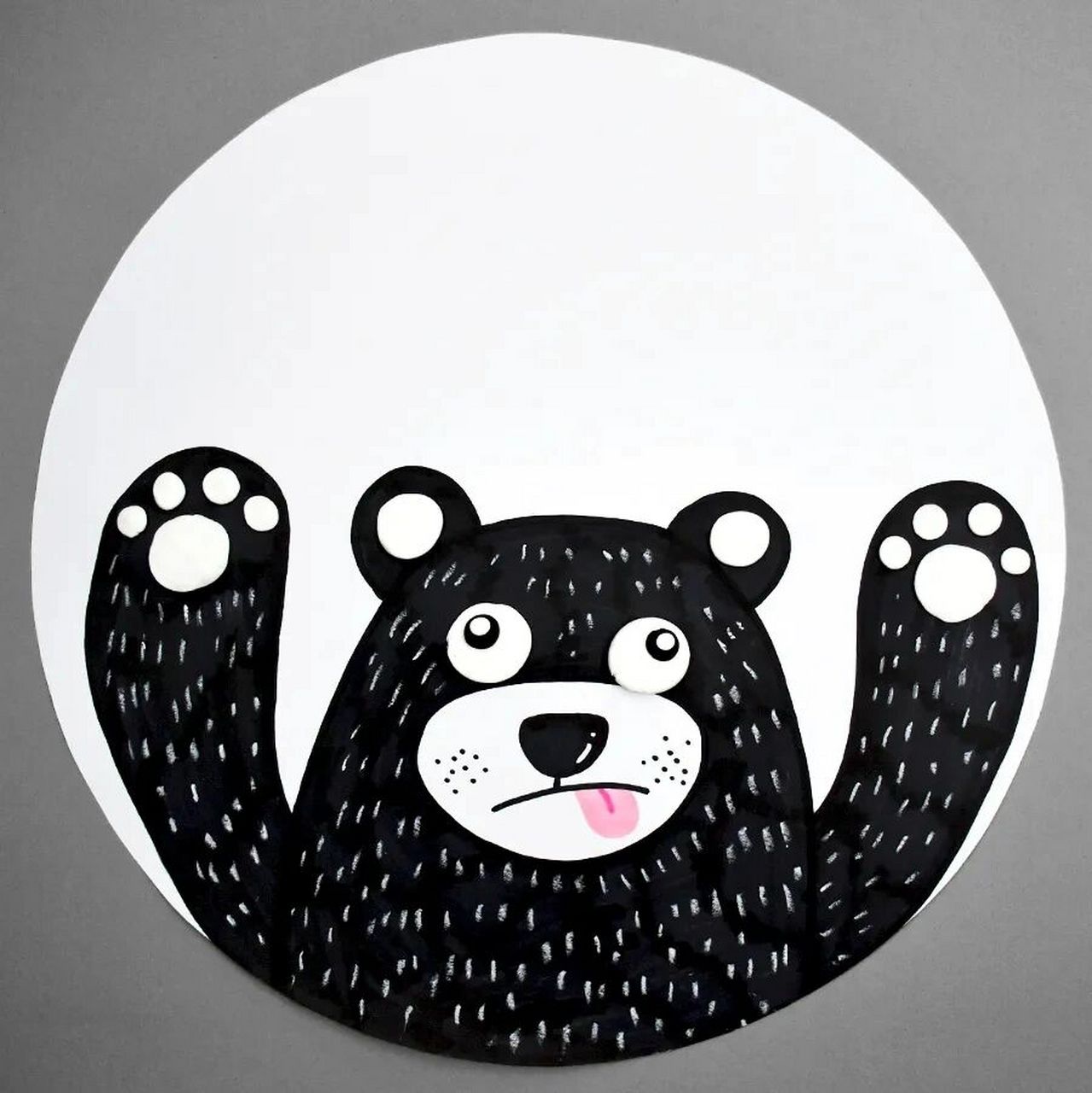 简单的小熊熊画起来