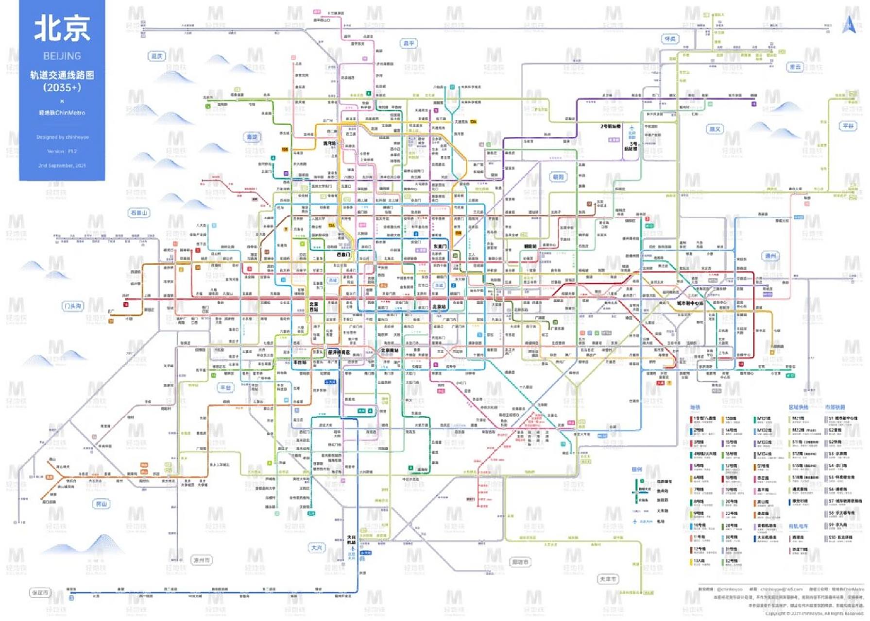 北京地铁2025-2035年规划 图 2022年7月8日,中国铁道科学研究院院再次