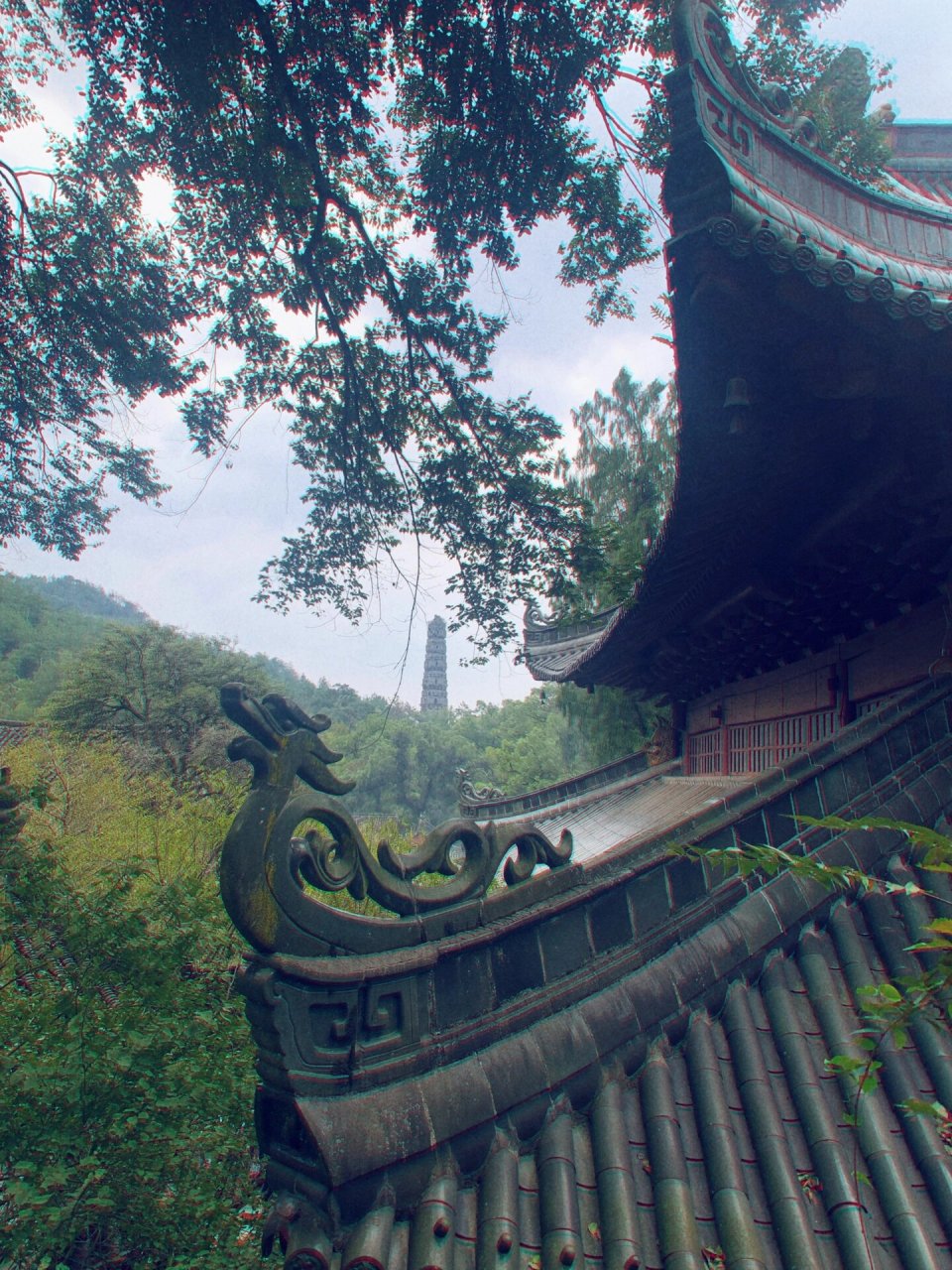 最美古寺-天台国清寺 国庆去了浙江天台山 天气很好 心情很好 一切都