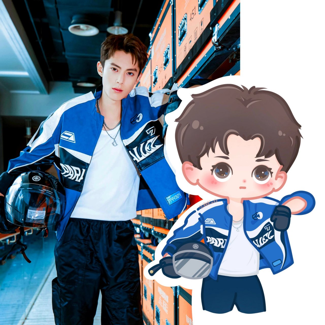 王鹤棣 q版头像 今日主打一个92