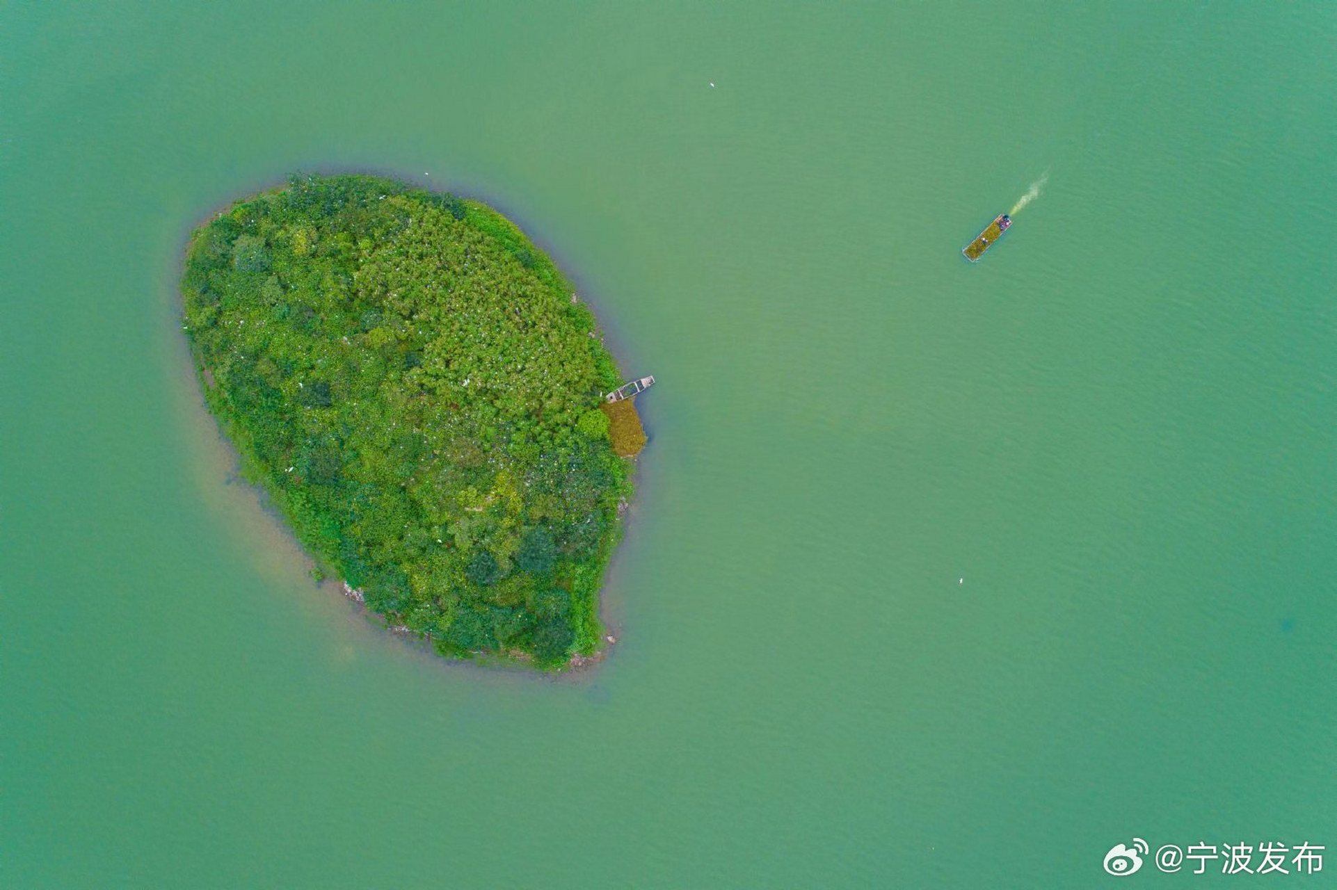 【慈溪湖光山色景如画】#美丽宁波#杜湖是慈溪第一大湖,分为外杜湖和