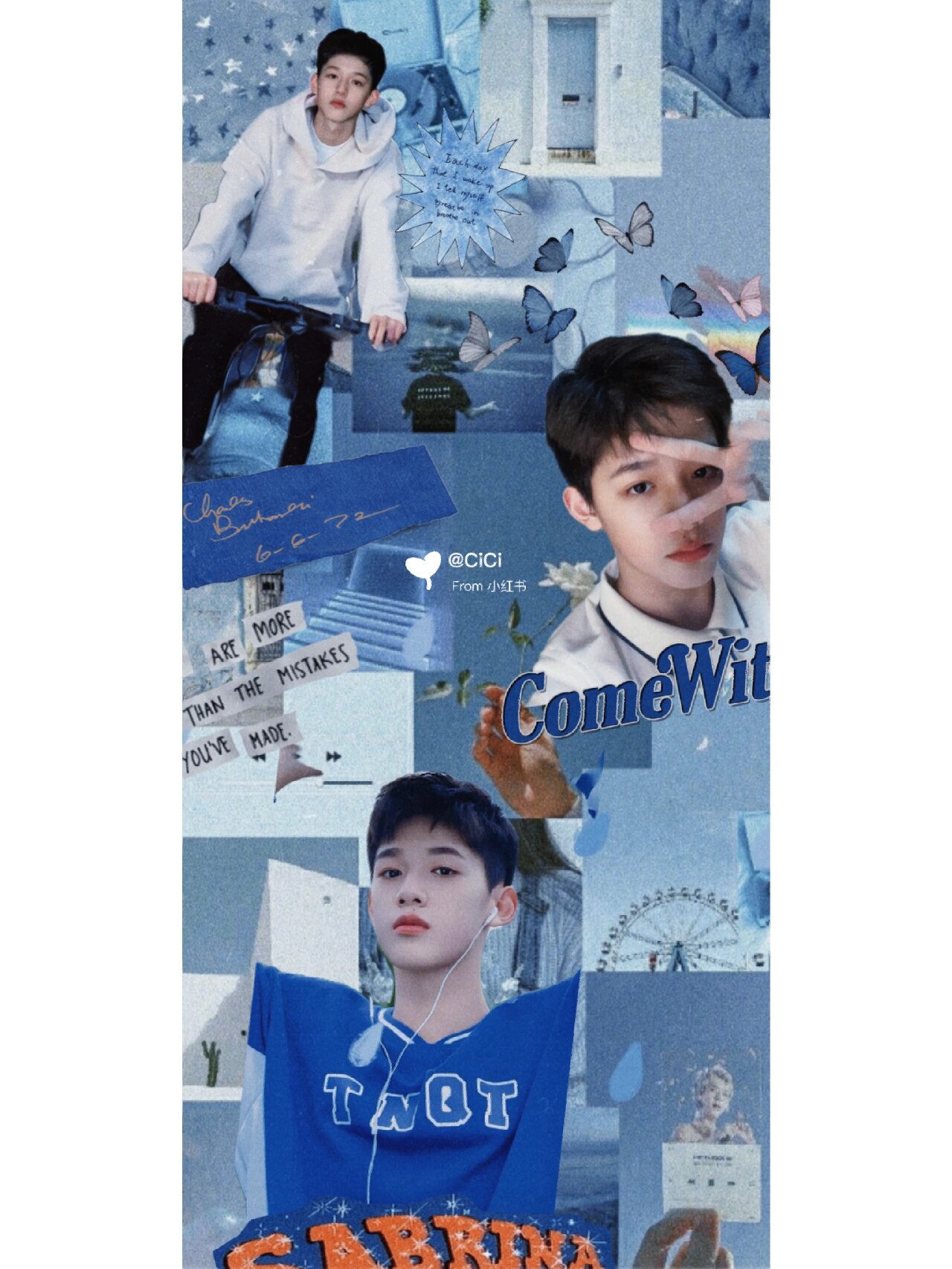 官俊臣 97汪浚熙90拼接壁纸 #tf家族四代# #壁纸# #官俊臣##汪