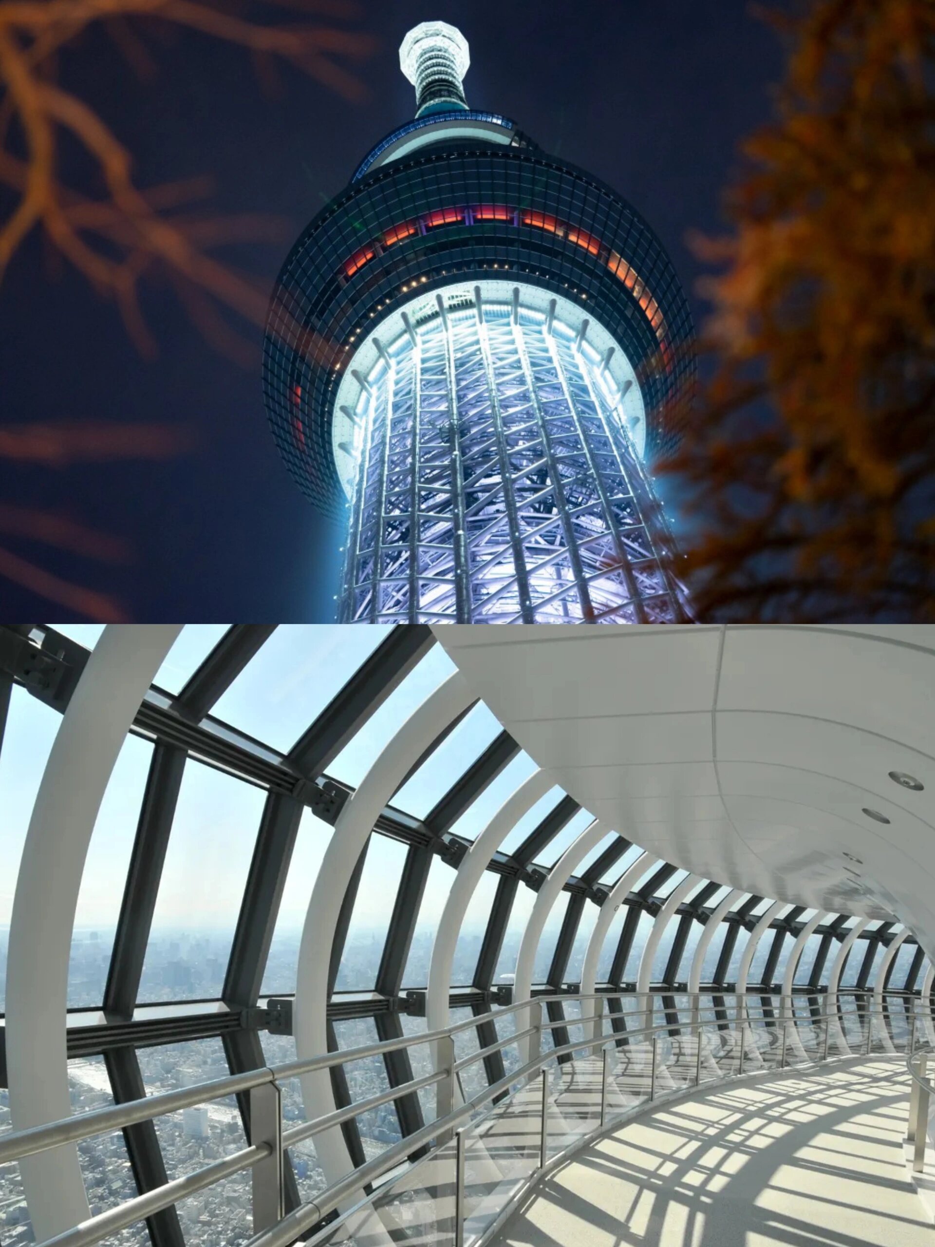 82东京晴空塔也叫东京天空树,高600多米,仅次于迪拜塔,是东京的一个