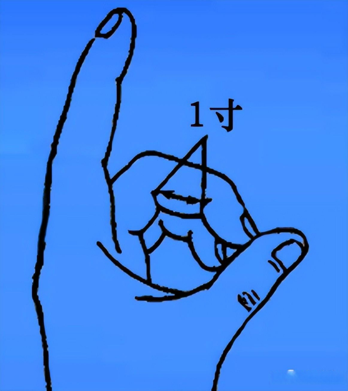 倪海厦针灸笔记(六) 中医穴位的测量方法是以中指的两个横纹头为一寸