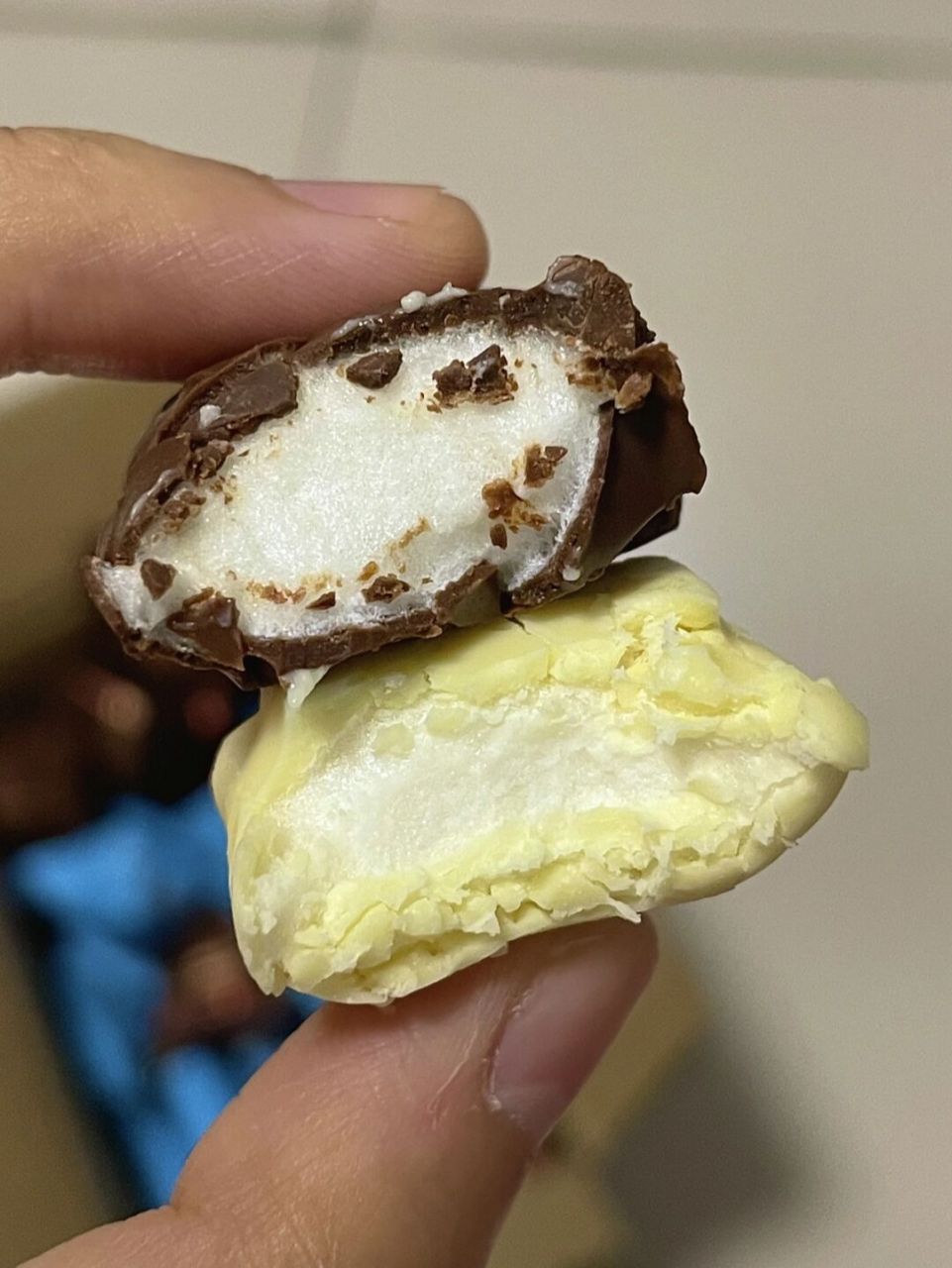 这脆皮棉花糖,口感太神奇了! 外皮敲香脆,里面又糯叽叽很q弹!