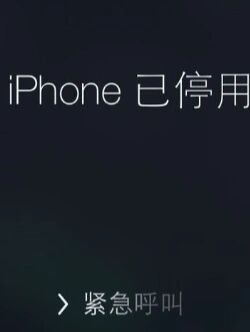 iphone已停用壁纸锁屏图片