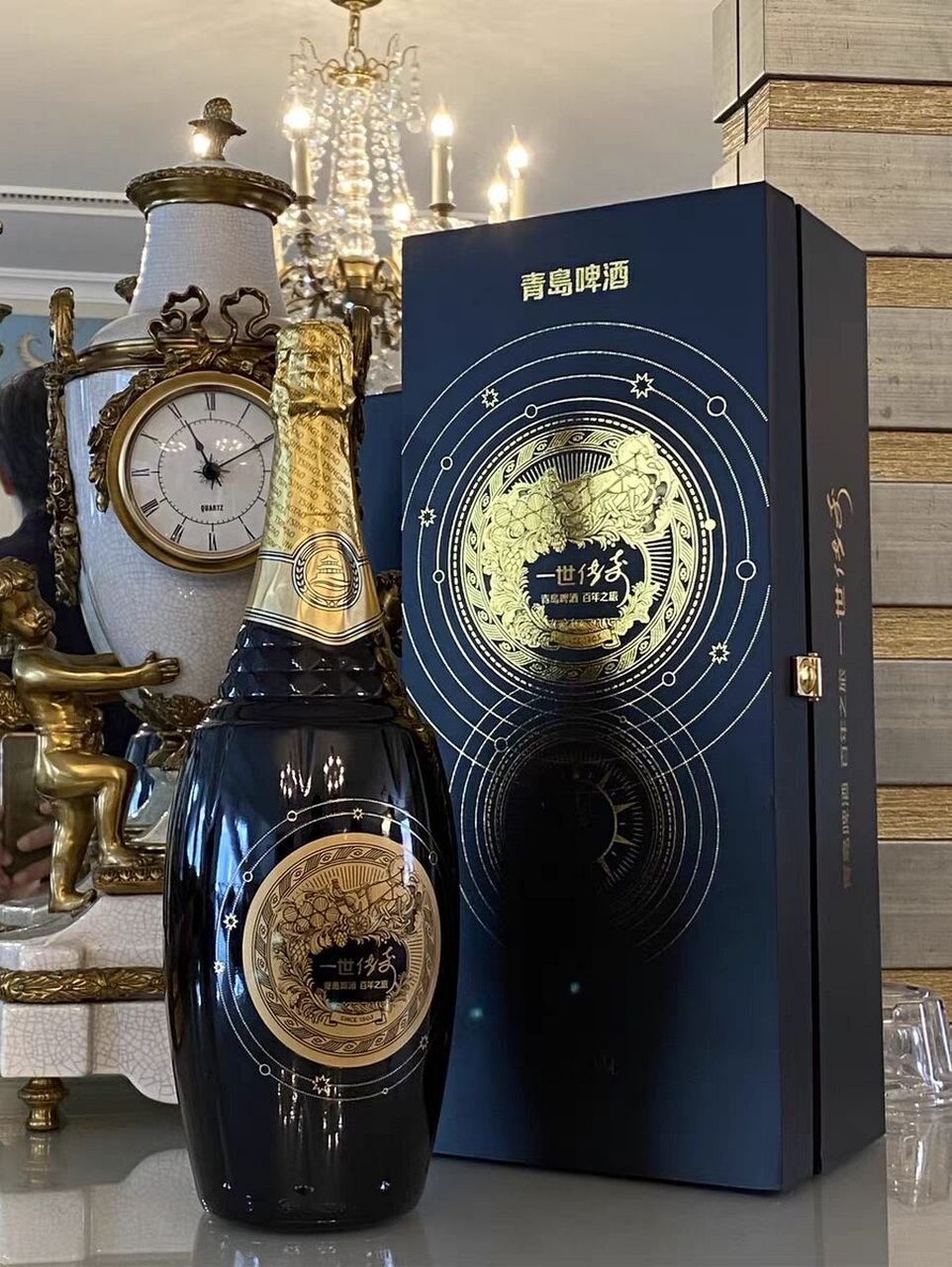 9度1.5l 青岛啤酒一世传奇百年之旅超高端23.9度1.