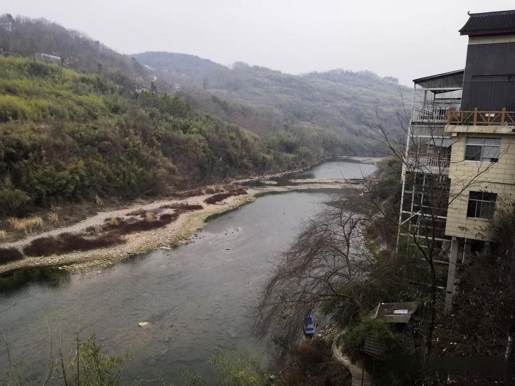 湖南石门大河洲温泉图片