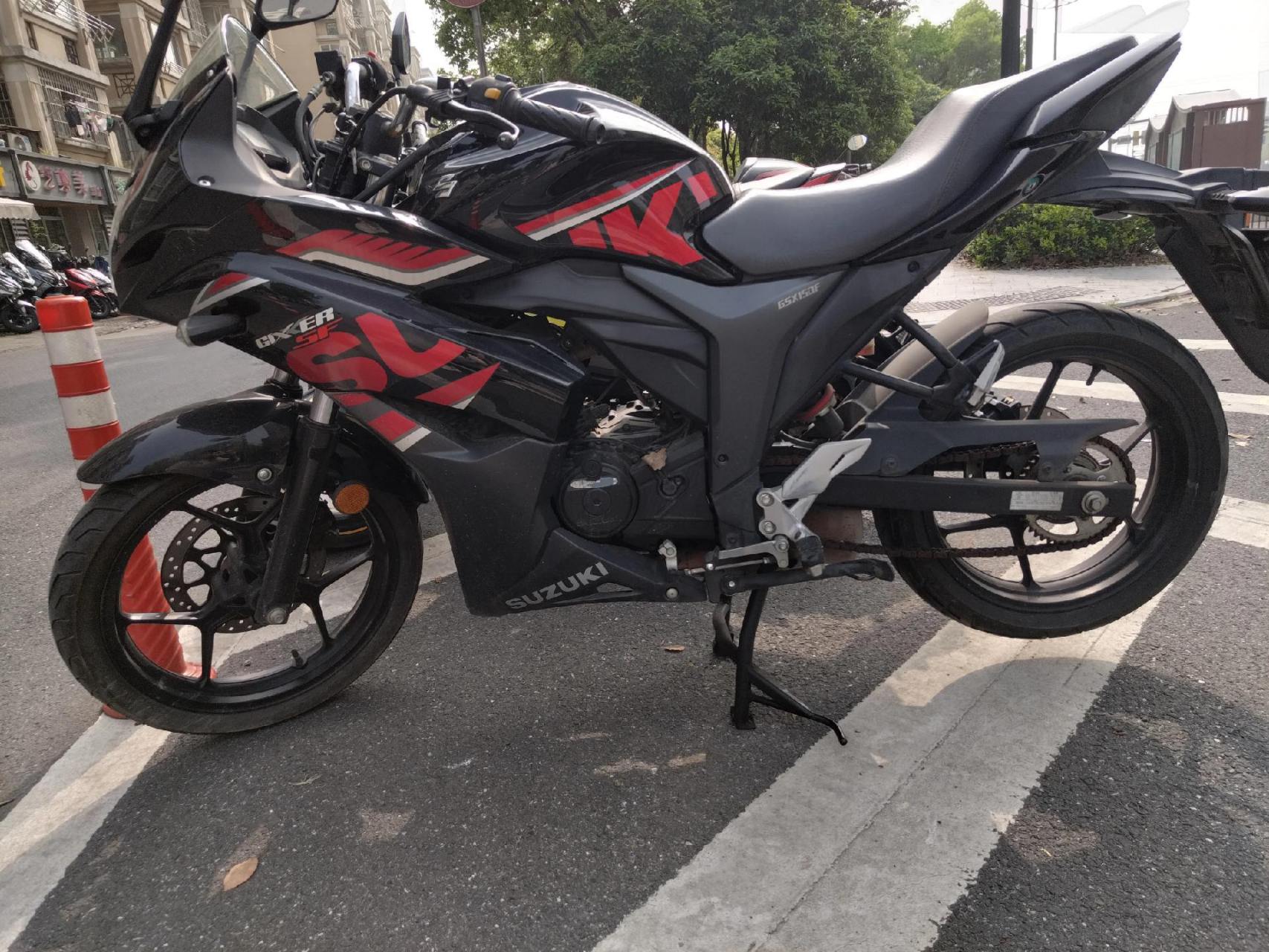 刚到的铃木极客飒155.秒杀价5800包过户.车况精品公里数实表.