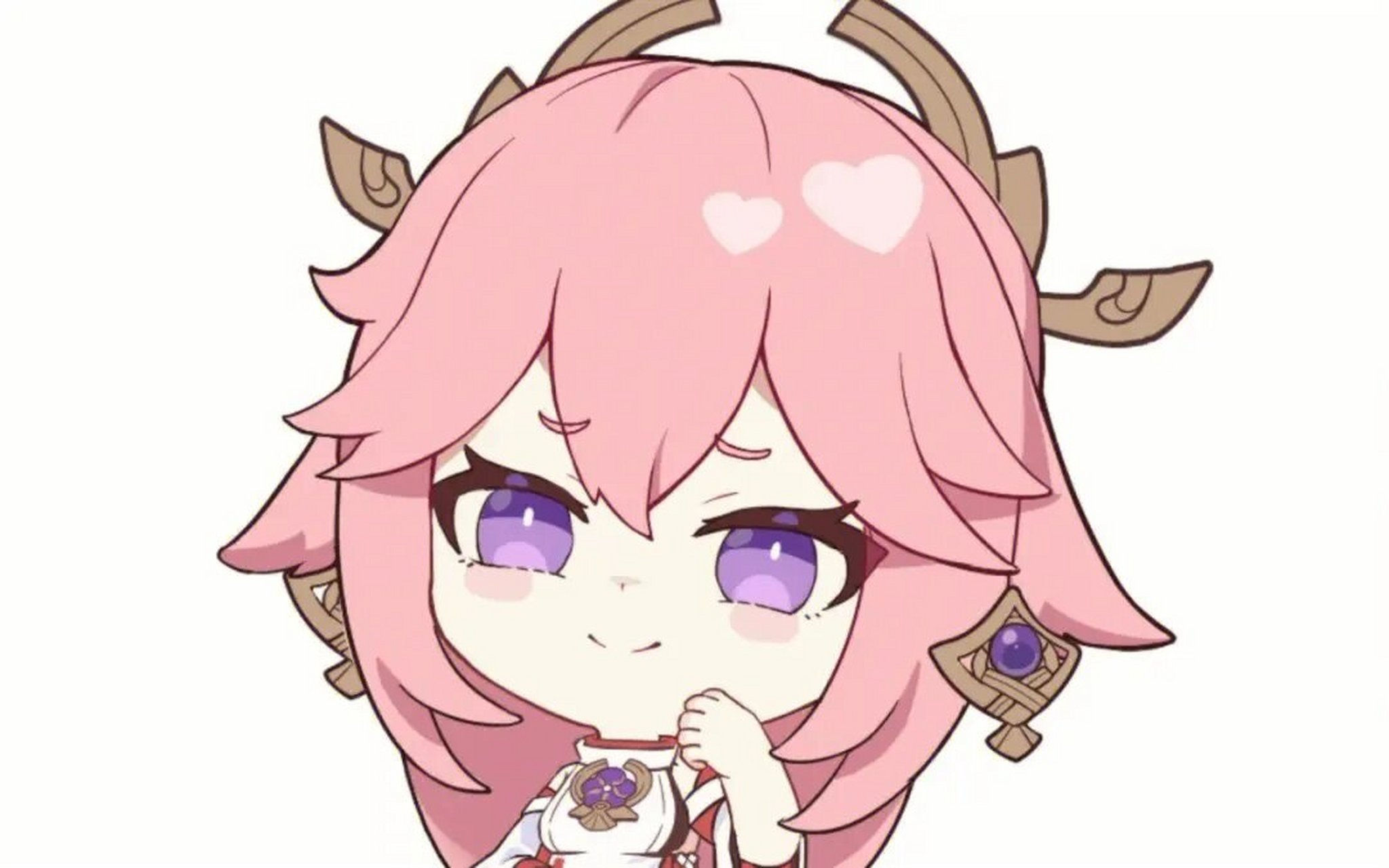 原神八重神子q版萌图   不一样的女神八重神子,q版都这么好看