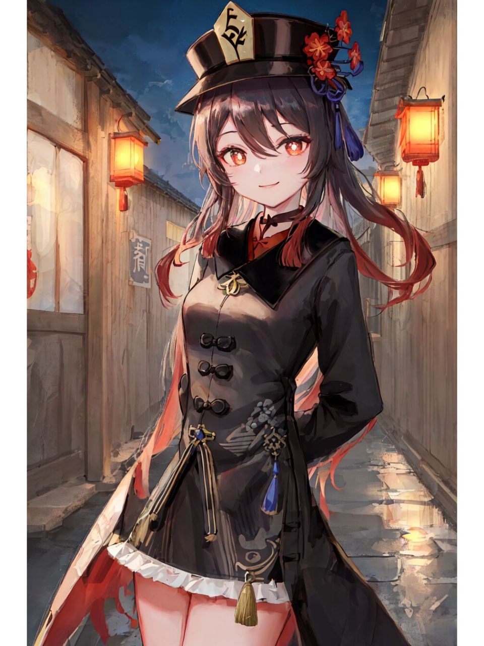 原神胡桃ai壁纸/头像