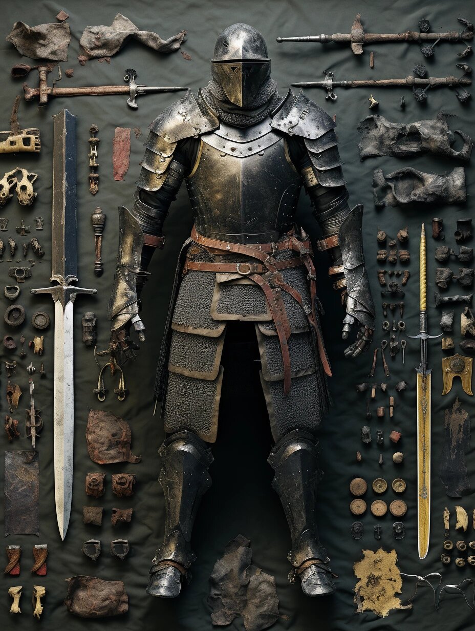 中世纪圣殿骑士装备了些什么?
